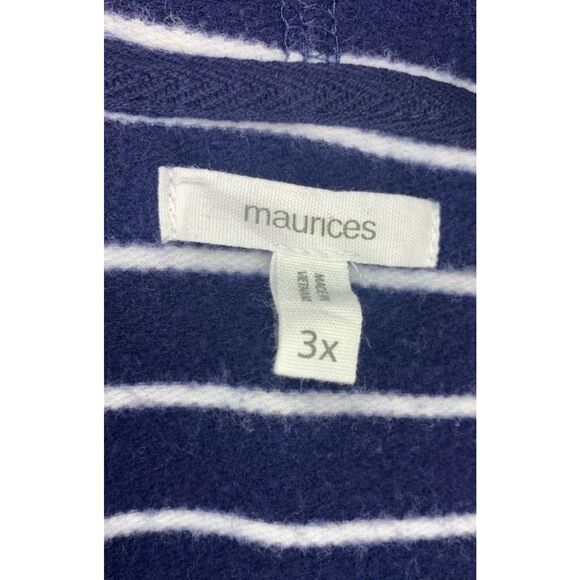 Maurices Pullover Drawstring Tie Sweatshirt Women’s Hoodie Size 3X - Picture 5 of 6